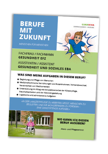 Flyer AGS und FAGE Langzeitpflege